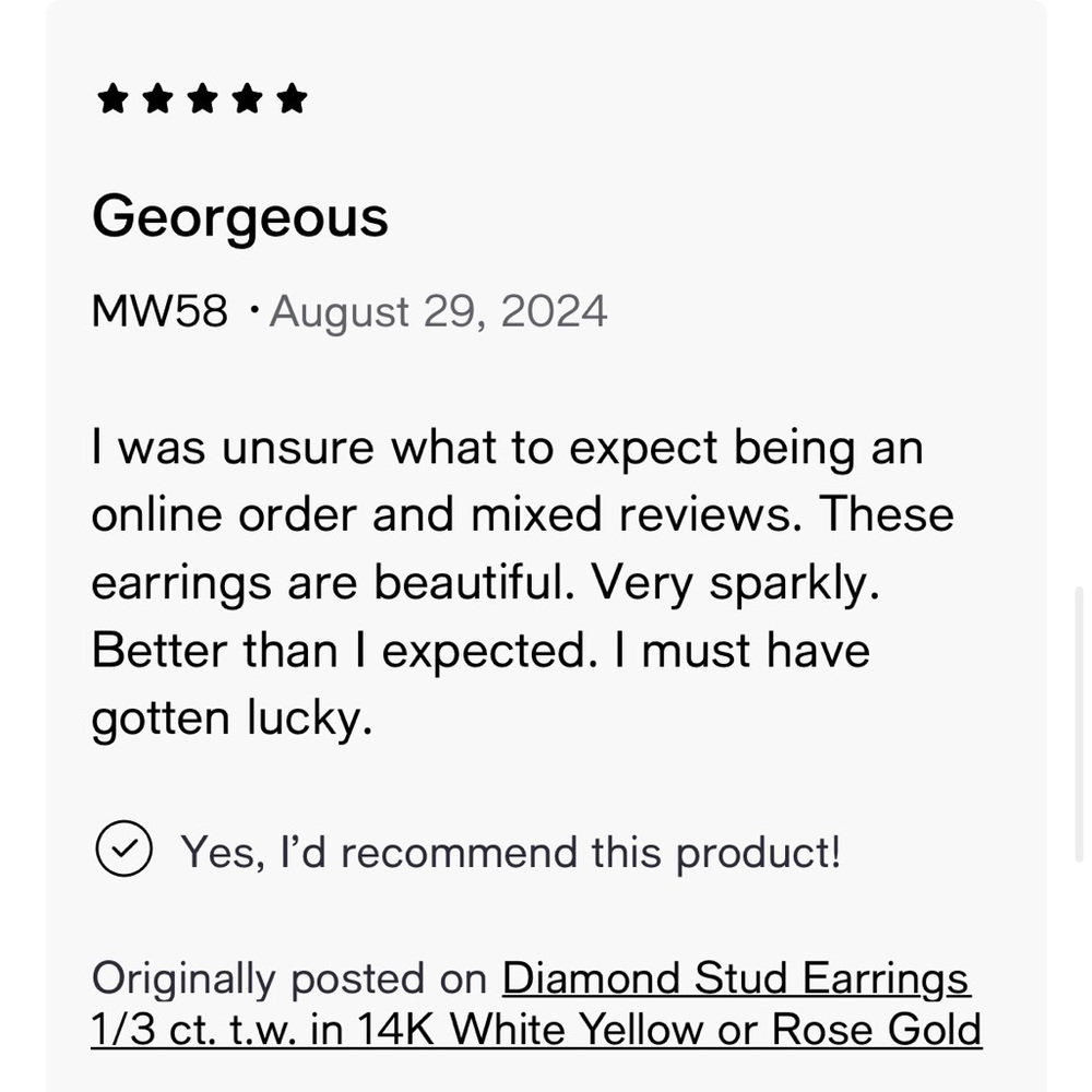 Diamond Halo Earrings - Picture 13 of 16
